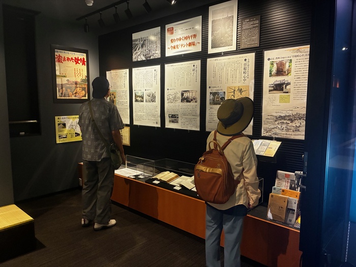 展示の様子