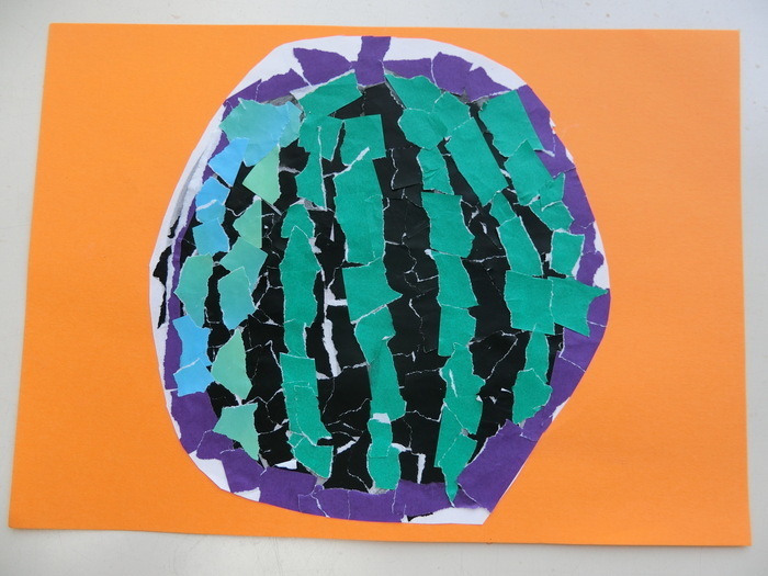 個人作品　01　反転スイカ