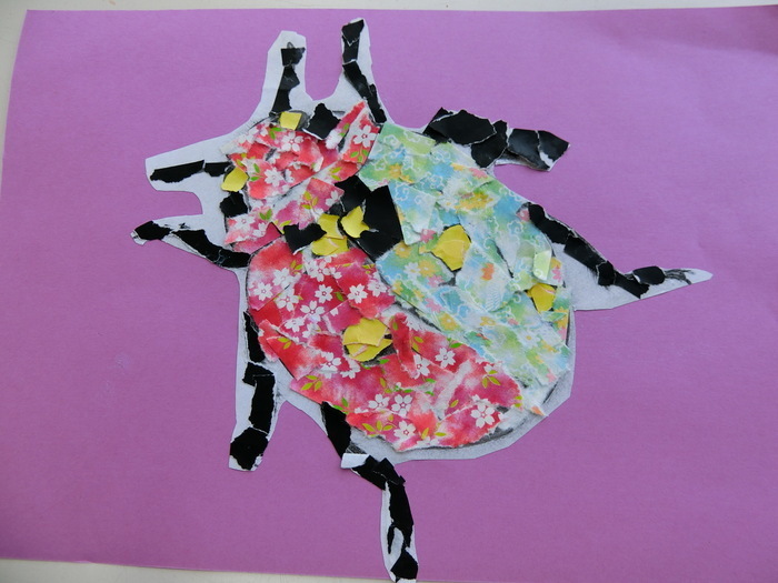 個人作品　06　きれいなてんとう虫