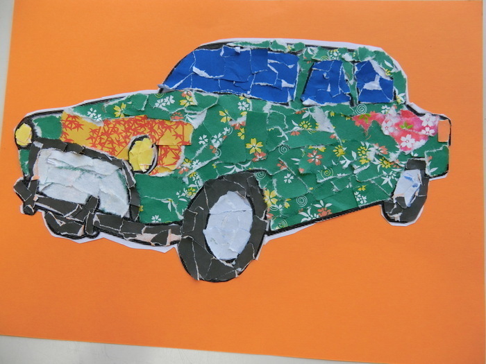 個人作品　08　きずついてもきれいな車