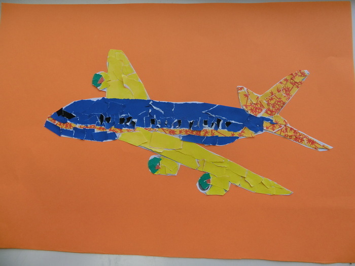 個人作品　09　かっこいいひこうき