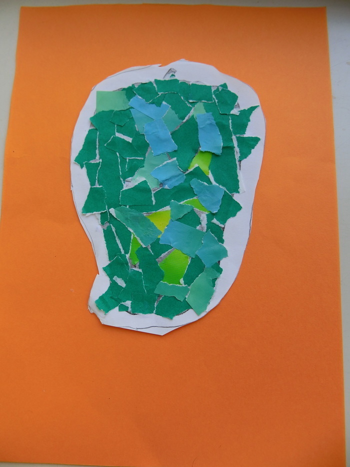 個人作品　17　でこぼこピーマン