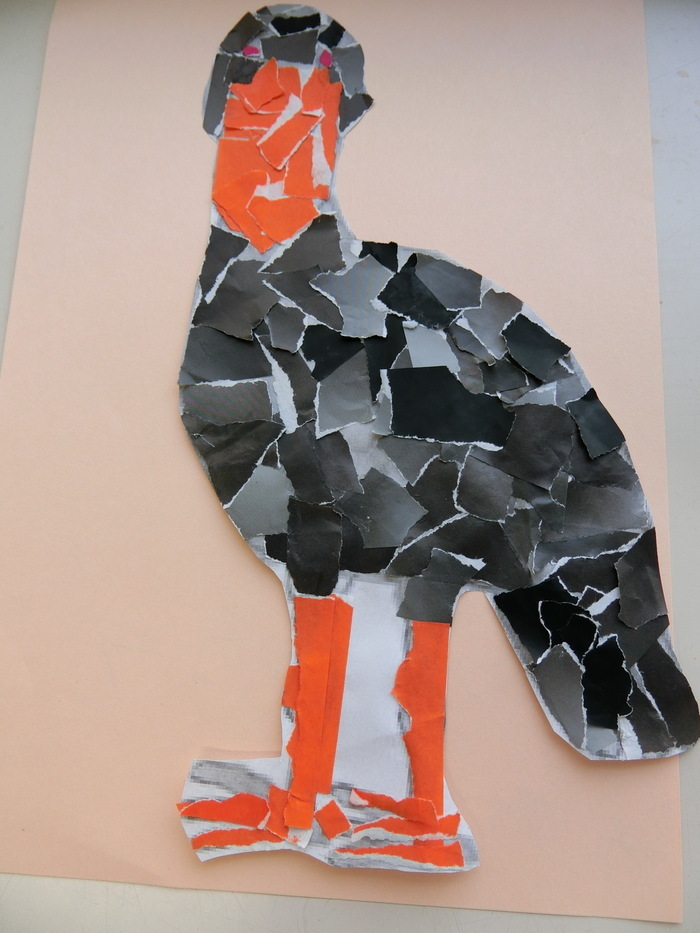 個人作品　19　ハシビロコウ