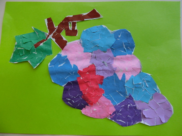 個人作品　27　にじ色ぶどう