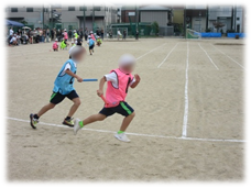 リレーのようす