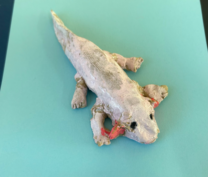 個人作品　04 ウーパールーパー