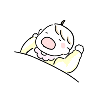 寝ている赤ちゃん