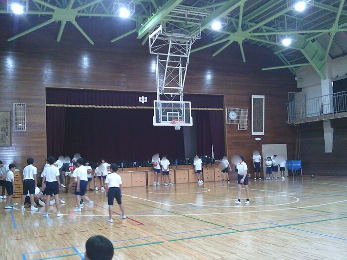 バスケットの様子