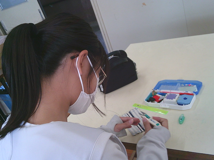 家庭科部の様子