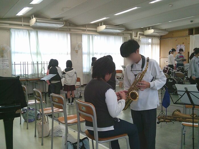 吹奏楽の様子
