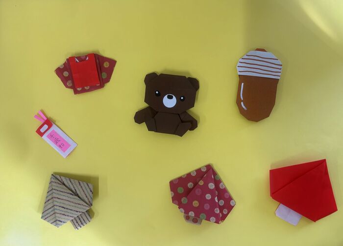 共同作品　06　季節飾り秋(共同作品)