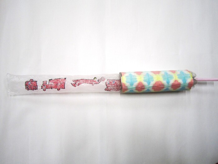 個人作品　14　どんどんでてこいしょうぼう車