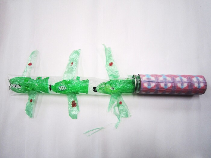 個人作品　17　とびだすプロペラ機