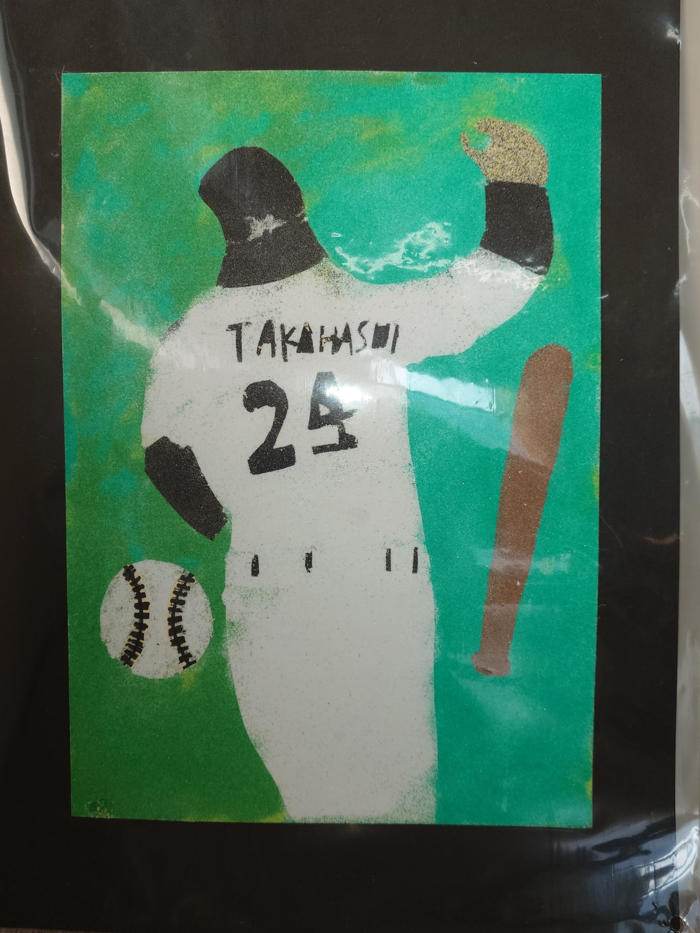 個人作品　02　野球選手