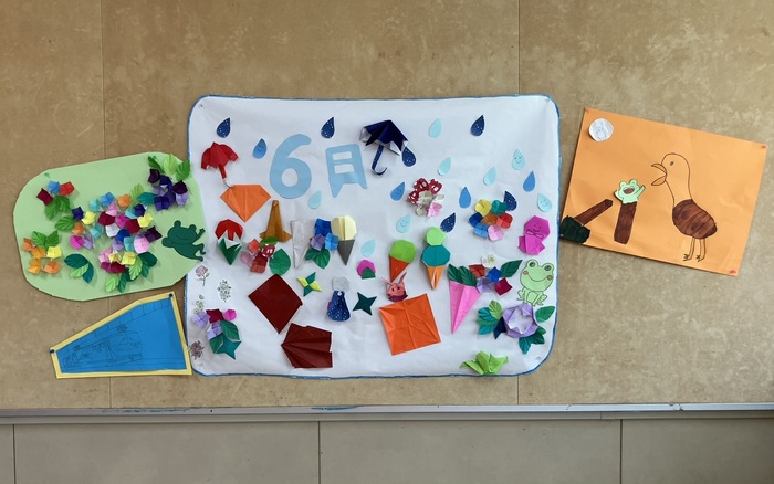 共同作品 01 6月の壁面