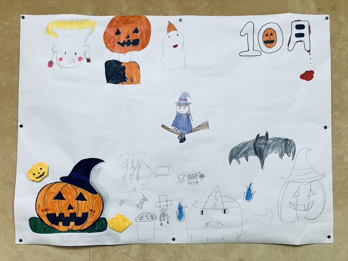 共同作品 03 10月の壁面