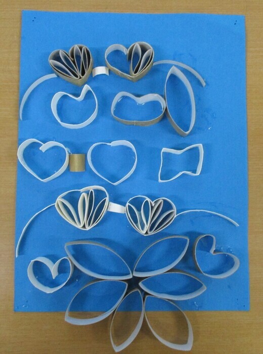 個人作品　16　ハートのめがね