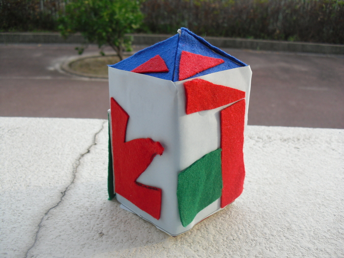 個人作品　15　カラフルえんぴつたて