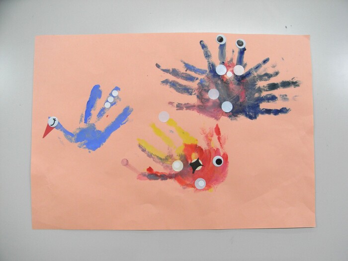 個人作品　17　古生代シルル紀のしまゴントワナのかいがんにせいそくする巨大魚