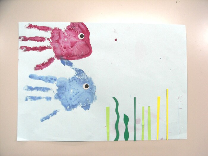 個人作品　23　しんかいにいる めずらしい生き物