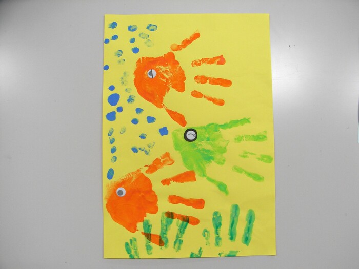 個人作品　25　さかなのなかま