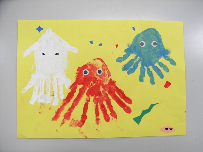 個人作品　34　タコ・イカ・クラゲ