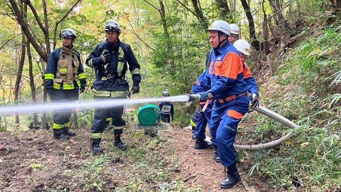 消防署と消防団の連携