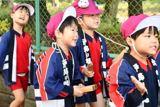 幼年消防クラブのこどもたち