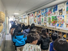 校内図工作品展1