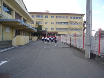 マラソン大会2年生