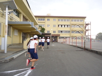 マラソン大会6年