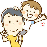イラスト:親子