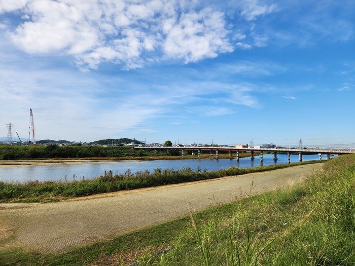 大和川の河川敷