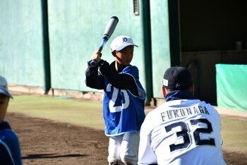 バッティング練習の様子2