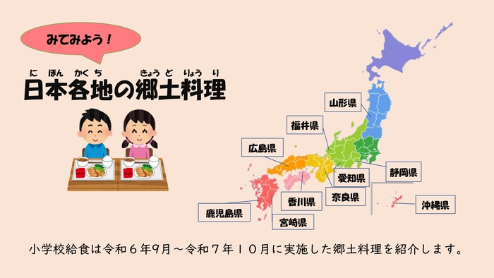 郷土料理のタイトル