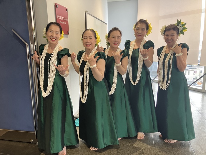 フラダンスの様子