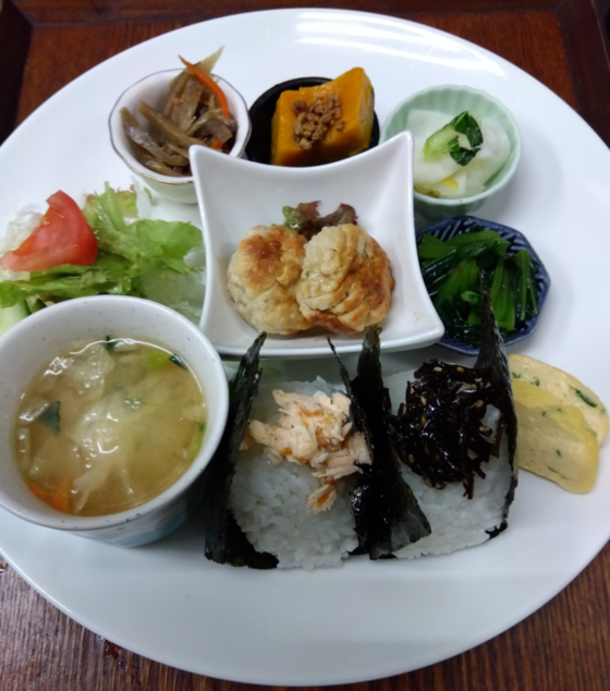 hanayaka Cafeのメニュー写真です。