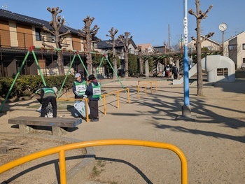 公園のゴミ拾い5