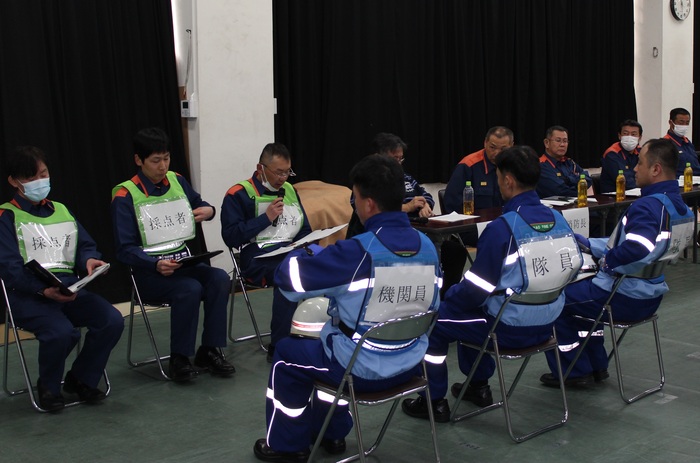 訓練フィードバックの写真