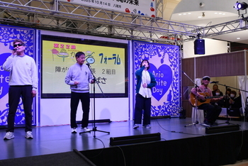 障がい者の主張の様子