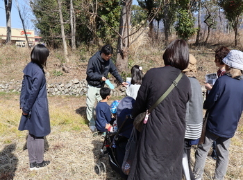 学べるこふん散策風景