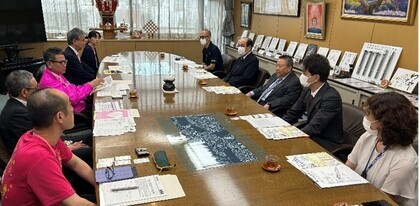意見交換会のようす。