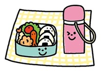 お弁当のイラスト