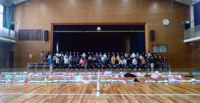 合唱の様子です。