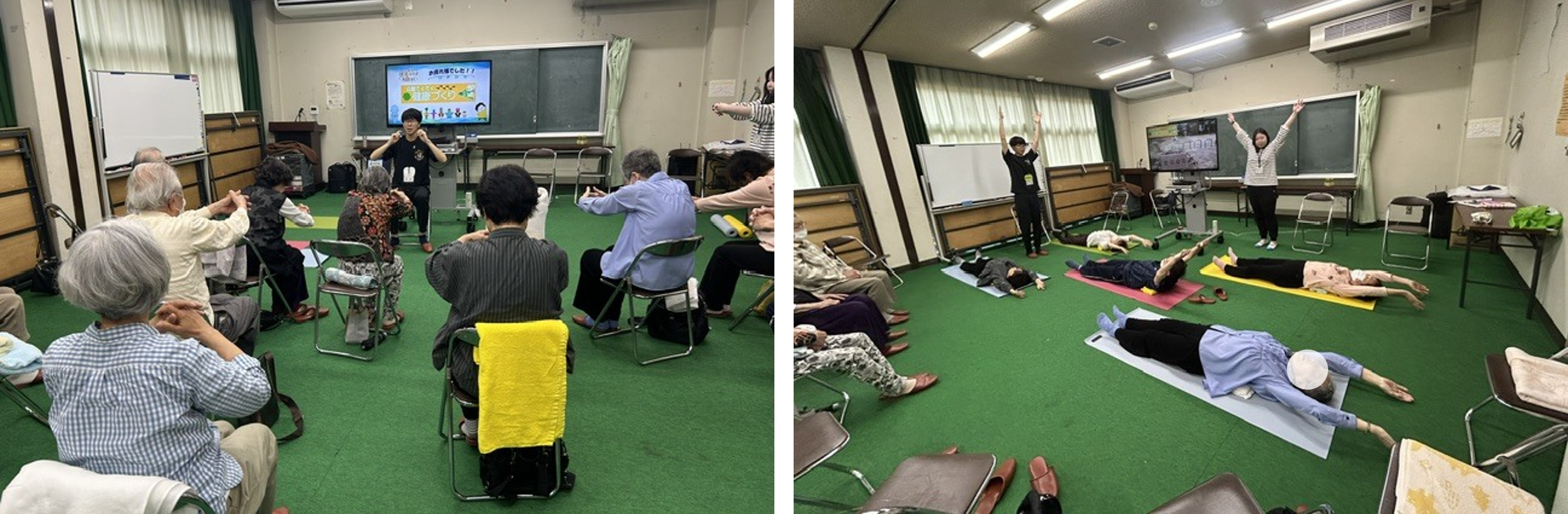 5月21日萱振苑介護予防教室の様子