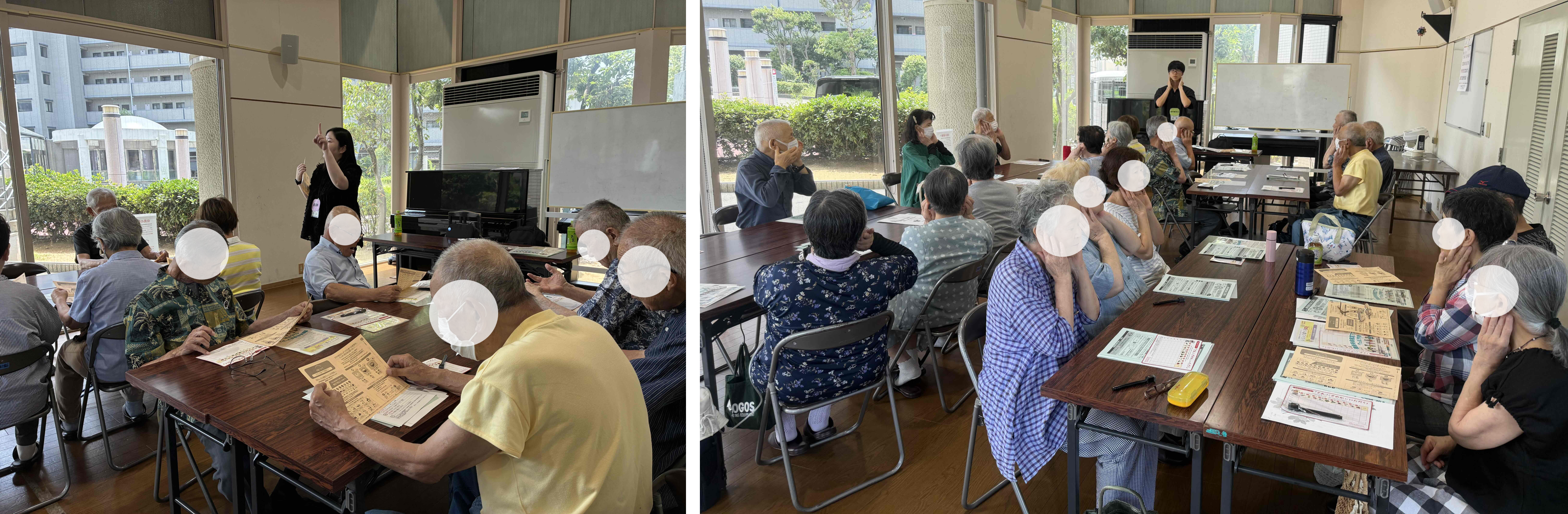 7月16日あけぼの会の様子