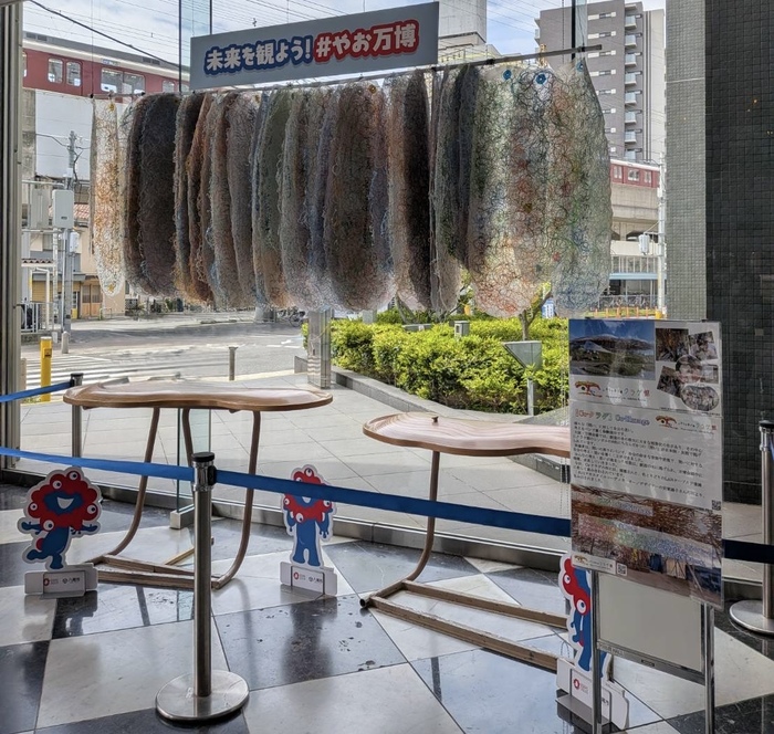 写真：記帳台とCo-Kurage