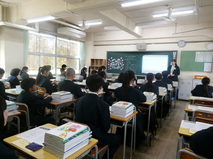 入学式の様子