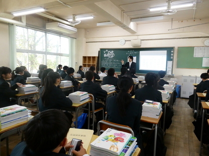 入学式の様子