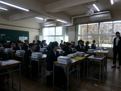 入学式の様子